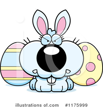 Royalty-Free (RF) Easter Bunny Clipart Illustration by Cory Thoman - Stock Sample #1175999