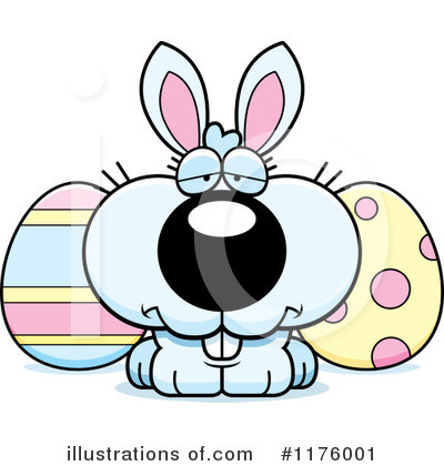 Royalty-Free (RF) Easter Bunny Clipart Illustration by Cory Thoman - Stock Sample #1176001