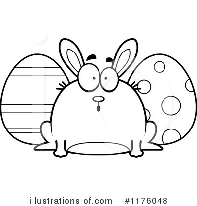 Royalty-Free (RF) Easter Bunny Clipart Illustration by Cory Thoman - Stock Sample #1176048