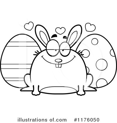 Royalty-Free (RF) Easter Bunny Clipart Illustration by Cory Thoman - Stock Sample #1176050