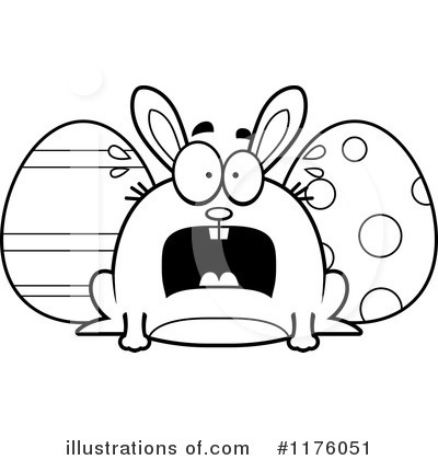 Royalty-Free (RF) Easter Bunny Clipart Illustration by Cory Thoman - Stock Sample #1176051
