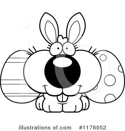 Royalty-Free (RF) Easter Bunny Clipart Illustration by Cory Thoman - Stock Sample #1176052