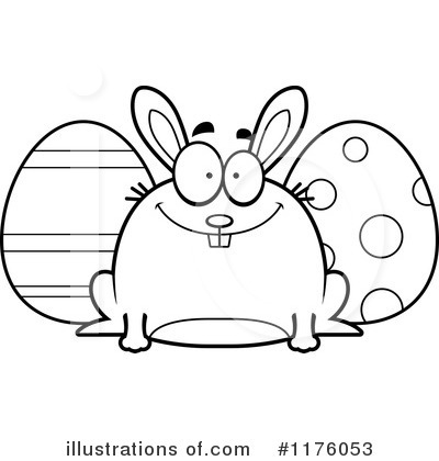 Royalty-Free (RF) Easter Bunny Clipart Illustration by Cory Thoman - Stock Sample #1176053