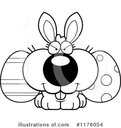 Royalty-Free (RF) Easter Bunny Clipart Illustration by Cory Thoman - Stock Sample #1176054