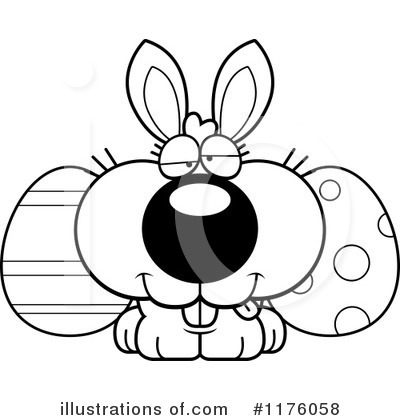 Royalty-Free (RF) Easter Bunny Clipart Illustration by Cory Thoman - Stock Sample #1176058