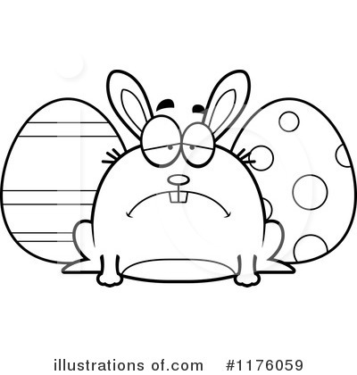 Royalty-Free (RF) Easter Bunny Clipart Illustration by Cory Thoman - Stock Sample #1176059