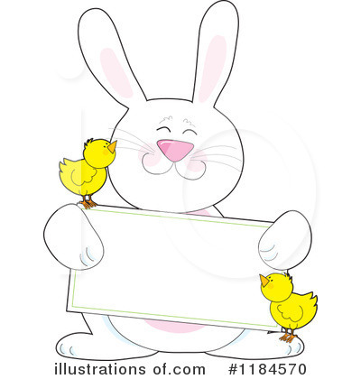 Royalty-Free (RF) Easter Bunny Clipart Illustration by Maria Bell - Stock Sample #1184570