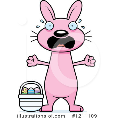 Royalty-Free (RF) Easter Bunny Clipart Illustration by Cory Thoman - Stock Sample #1211109