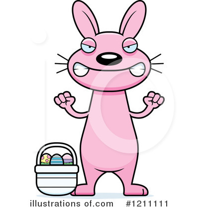Royalty-Free (RF) Easter Bunny Clipart Illustration by Cory Thoman - Stock Sample #1211111