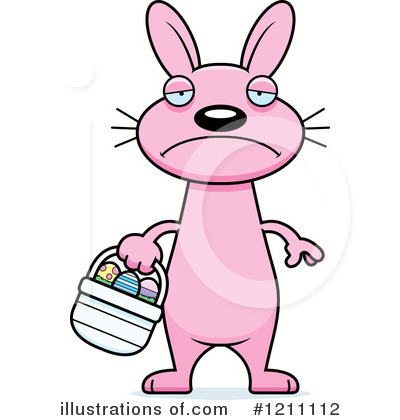 Royalty-Free (RF) Easter Bunny Clipart Illustration by Cory Thoman - Stock Sample #1211112