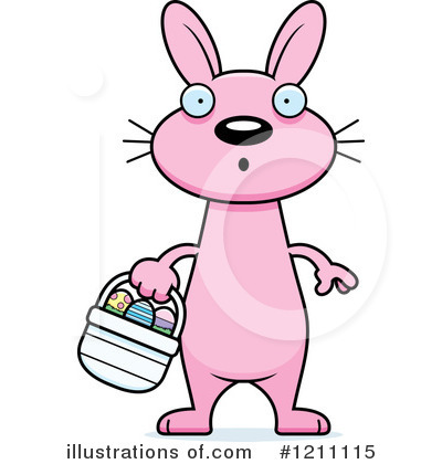 Royalty-Free (RF) Easter Bunny Clipart Illustration by Cory Thoman - Stock Sample #1211115
