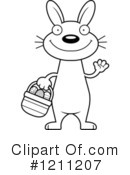 Easter Bunny Clipart #1211207 by Cory Thoman
