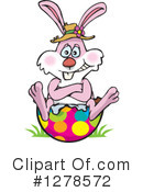 Easter Bunny Clipart #1278572 by Dennis Holmes Designs
