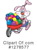 Easter Bunny Clipart #1278577 by Dennis Holmes Designs