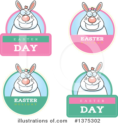 Royalty-Free (RF) Easter Bunny Clipart Illustration by Cory Thoman - Stock Sample #1375302