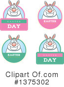 Easter Bunny Clipart #1375302 by Cory Thoman