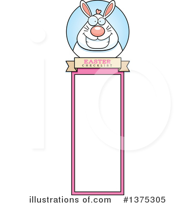 Royalty-Free (RF) Easter Bunny Clipart Illustration by Cory Thoman - Stock Sample #1375305