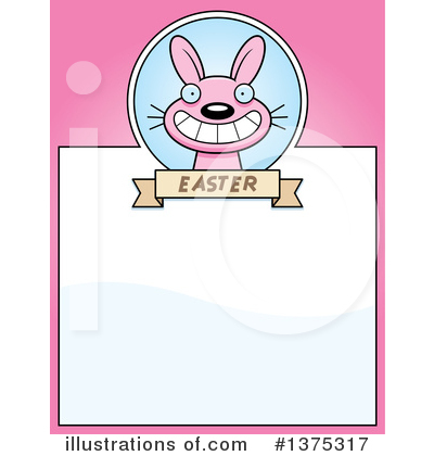 Royalty-Free (RF) Easter Bunny Clipart Illustration by Cory Thoman - Stock Sample #1375317