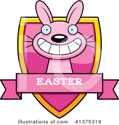 Royalty-Free (RF) Easter Bunny Clipart Illustration by Cory Thoman - Stock Sample #1375319