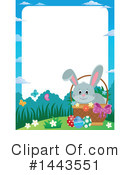 Easter Bunny Clipart #1443551 by visekart