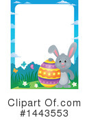 Easter Bunny Clipart #1443553 by visekart