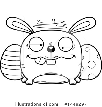Royalty-Free (RF) Easter Bunny Clipart Illustration by Cory Thoman - Stock Sample #1449297