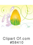 Easter Bunny Clipart #58410 by MilsiArt