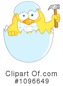 Easter Chick Clipart #1096649 by Hit Toon