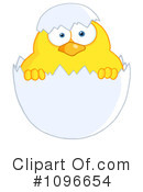 Easter Chick Clipart #1096654 by Hit Toon