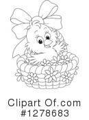 Easter Chick Clipart #1278683 by Alex Bannykh