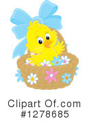 Easter Chick Clipart #1278685 by Alex Bannykh