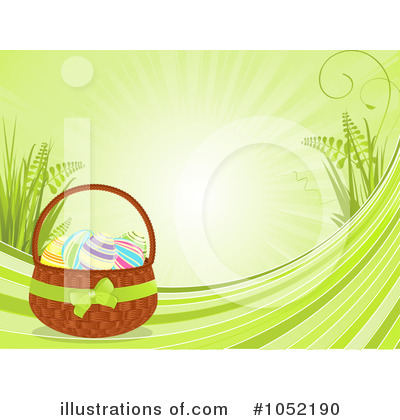 Easter Basket Clipart #1052190 by elaineitalia