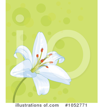 Floral Background Clipart #1052771 by Pushkin