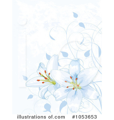 Floral Background Clipart #1053653 by Pushkin