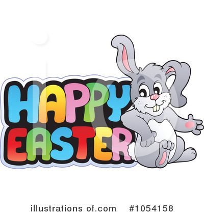 Royalty-Free (RF) Easter Clipart Illustration by visekart - Stock Sample #1054158
