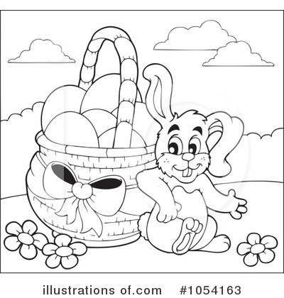 Royalty-Free (RF) Easter Clipart Illustration by visekart - Stock Sample #1054163