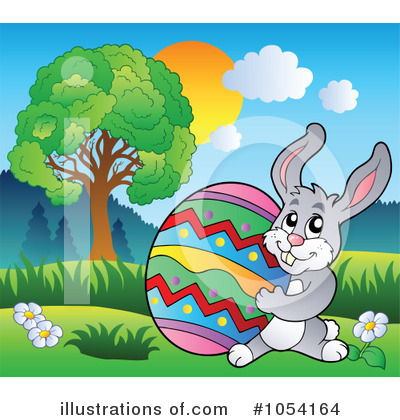 Royalty-Free (RF) Easter Clipart Illustration by visekart - Stock Sample #1054164