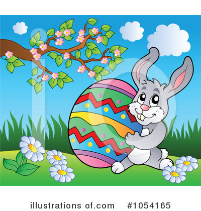 Royalty-Free (RF) Easter Clipart Illustration by visekart - Stock Sample #1054165