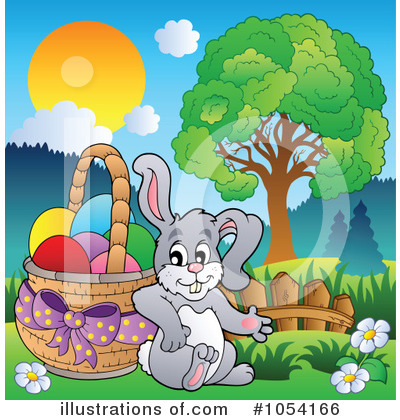Royalty-Free (RF) Easter Clipart Illustration by visekart - Stock Sample #1054166