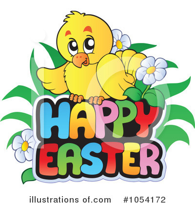 Royalty-Free (RF) Easter Clipart Illustration by visekart - Stock Sample #1054172