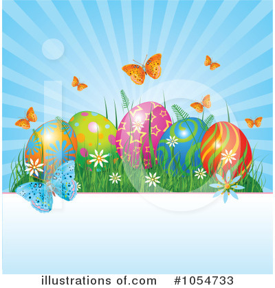 Royalty-Free (RF) Easter Clipart Illustration by Pushkin - Stock Sample #1054733