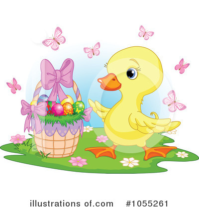 Easter Chick Clipart #1055261 by Pushkin