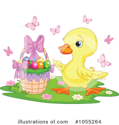 Royalty-Free (RF) Easter Clipart Illustration by Pushkin - Stock Sample #1055264