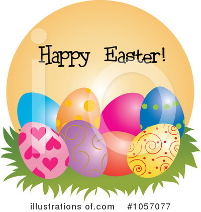 Royalty-Free (RF) Easter Clipart Illustration by Pams Clipart - Stock Sample #1057077
