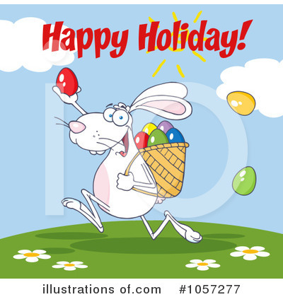 Royalty-Free (RF) Easter Clipart Illustration by Hit Toon - Stock Sample #1057277