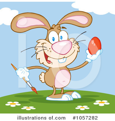 Royalty-Free (RF) Easter Clipart Illustration by Hit Toon - Stock Sample #1057282