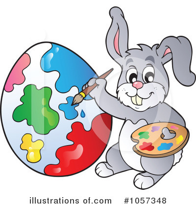 Royalty-Free (RF) Easter Clipart Illustration by visekart - Stock Sample #1057348
