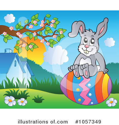 Royalty-Free (RF) Easter Clipart Illustration by visekart - Stock Sample #1057349