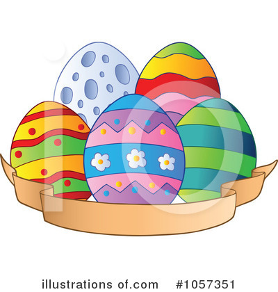 Royalty-Free (RF) Easter Clipart Illustration by visekart - Stock Sample #1057351