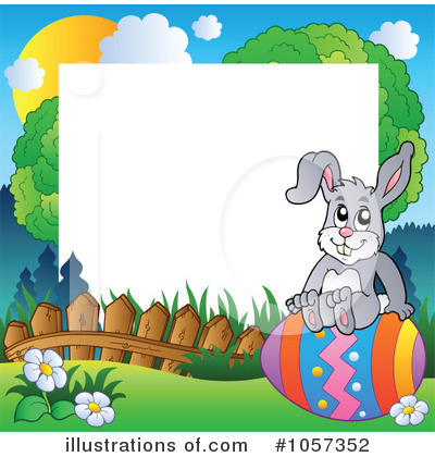 Royalty-Free (RF) Easter Clipart Illustration by visekart - Stock Sample #1057352